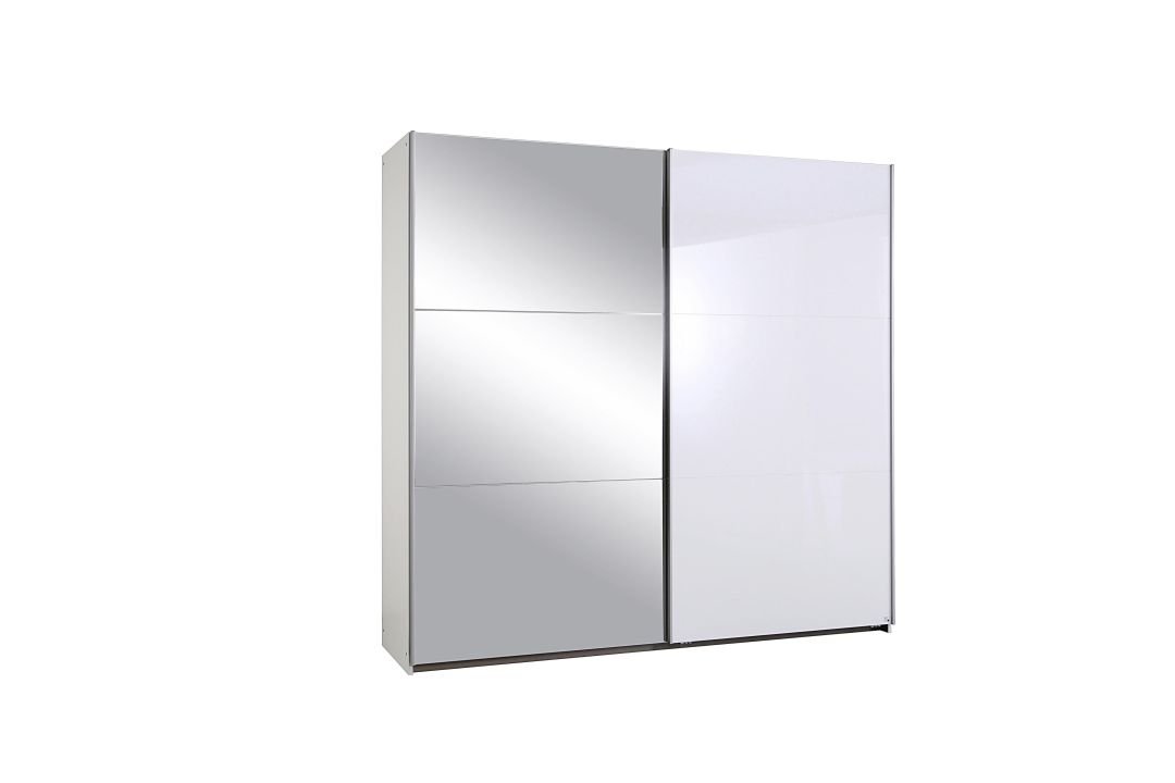 Rauch Möbelwerke Schwebetürenschrank Halle in alpinweiß 218 x 210 cm