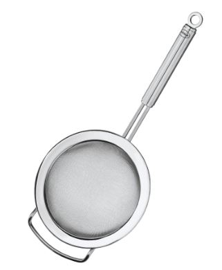 Rösle Küchensieb feinmaschig 16cm, Pfannenaufsatz, Sieb, Durchsieb, Mesh-Sieb, Edelstahl