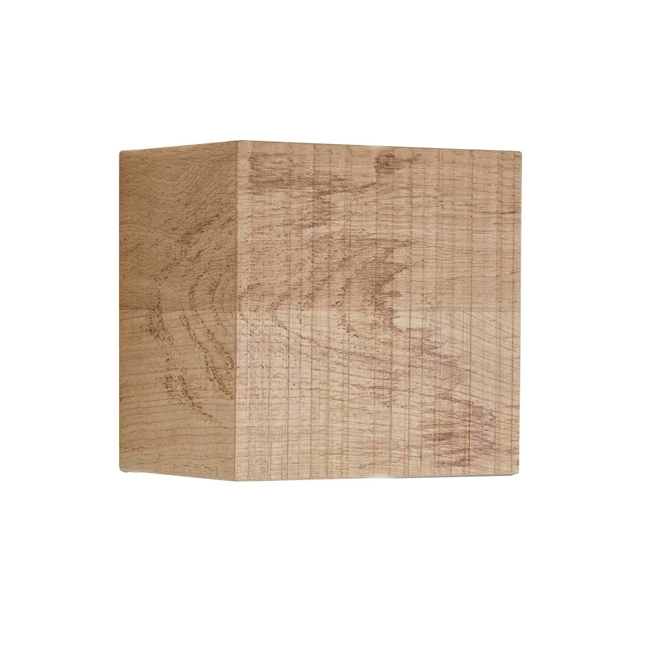 Hartmann Wandleuchte NATURSTÜCKE in Riffeiche umato Hartmann Wandleuchte NATURSTÜCKE in Riffeiche umato, Holzblock, Naturholz, Querholz, Holzblock, Holzquader