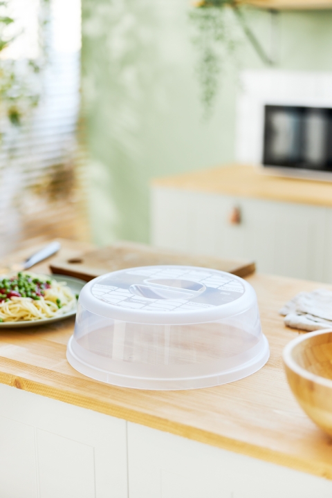 Rotho Mikrowellen-Abdeckhaube BASIC in Farbe Transparent