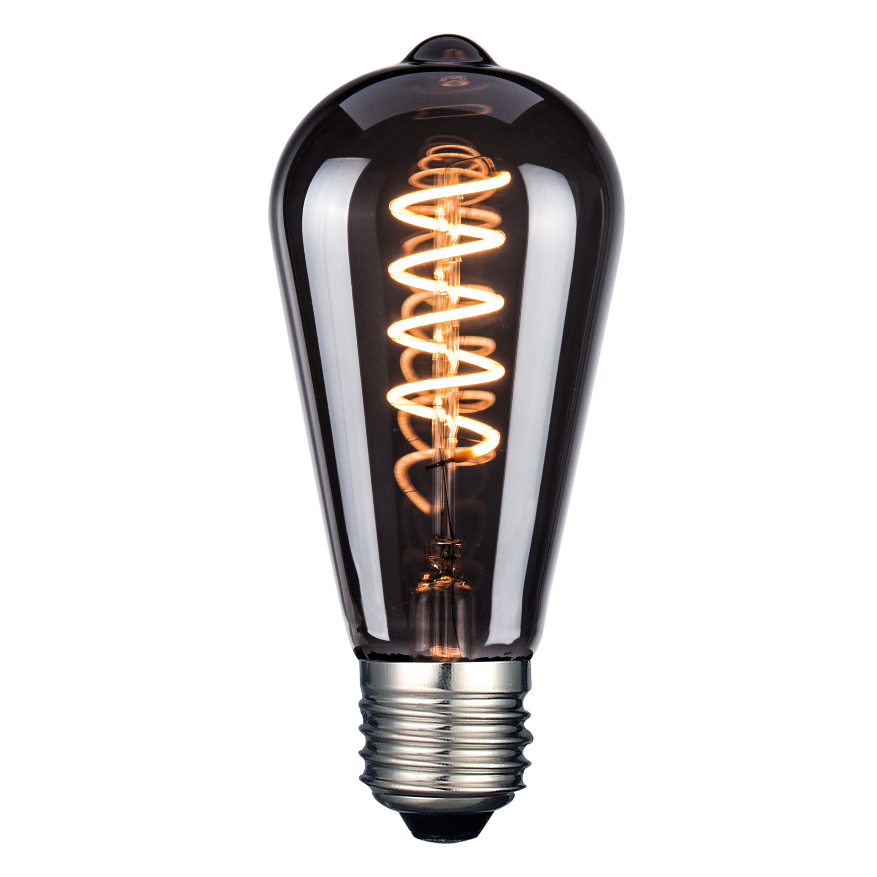 SCHÖNER WOHNEN-Kollektion Lampe ELEGANCE LINE in Glas rauchfbg.