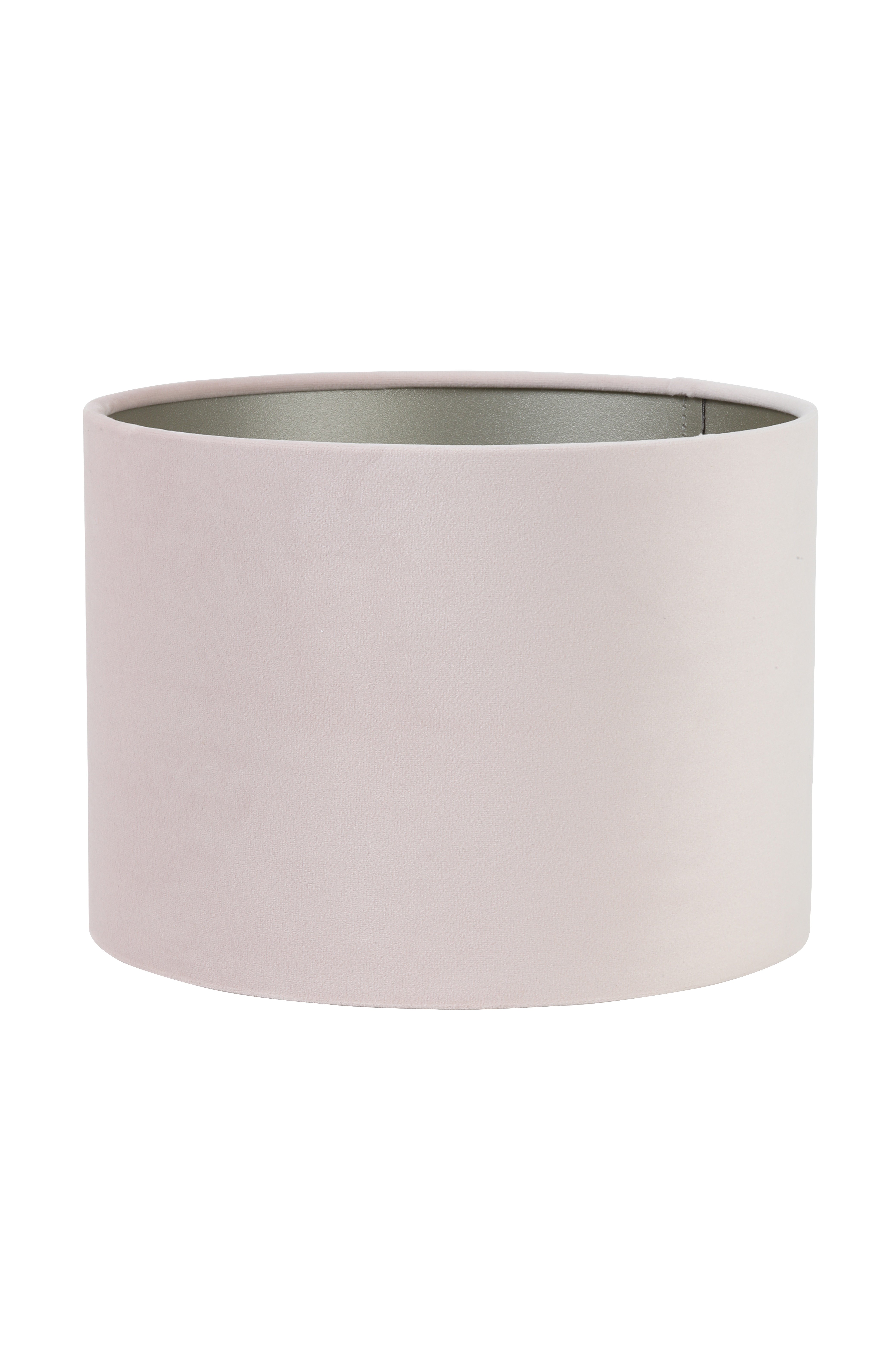 Light & Living Lampenschirm Zylinder VELOURS in Hellrosa