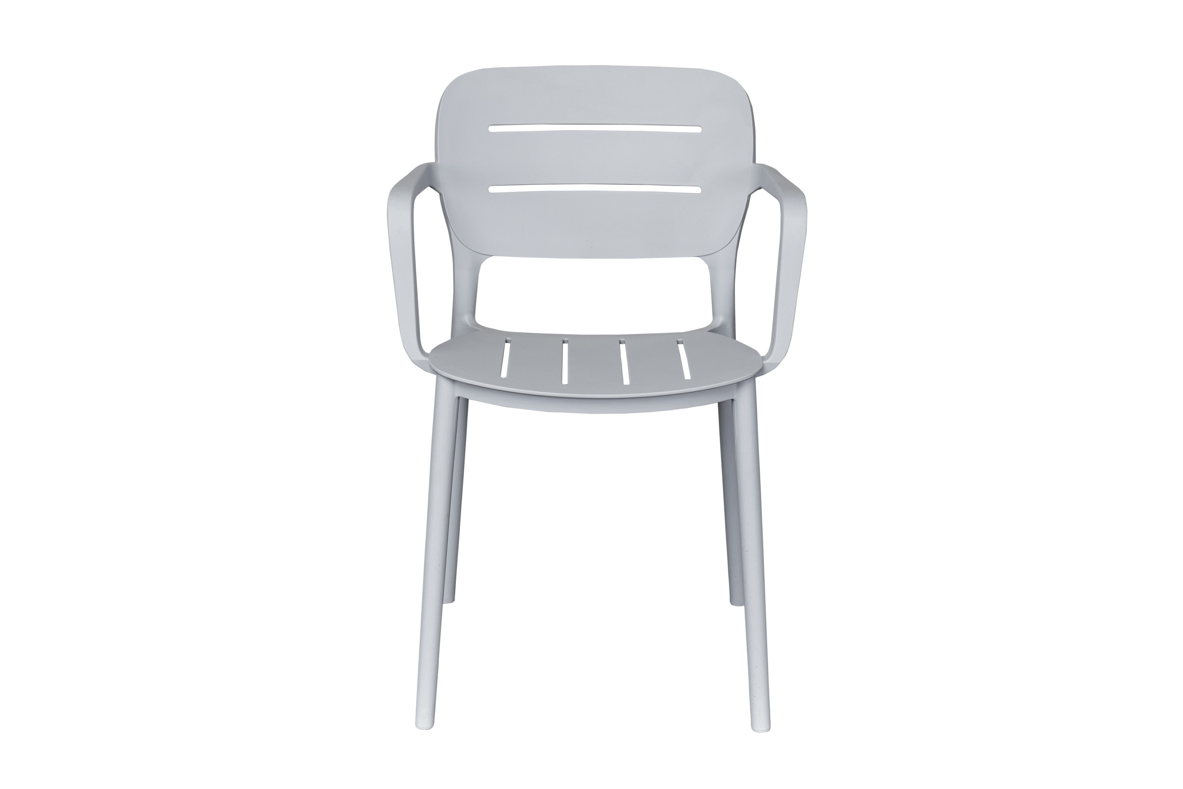 L.C. Wholesaler Stapelstuhl VETI in Farbe grau, Moebel, Stuhl