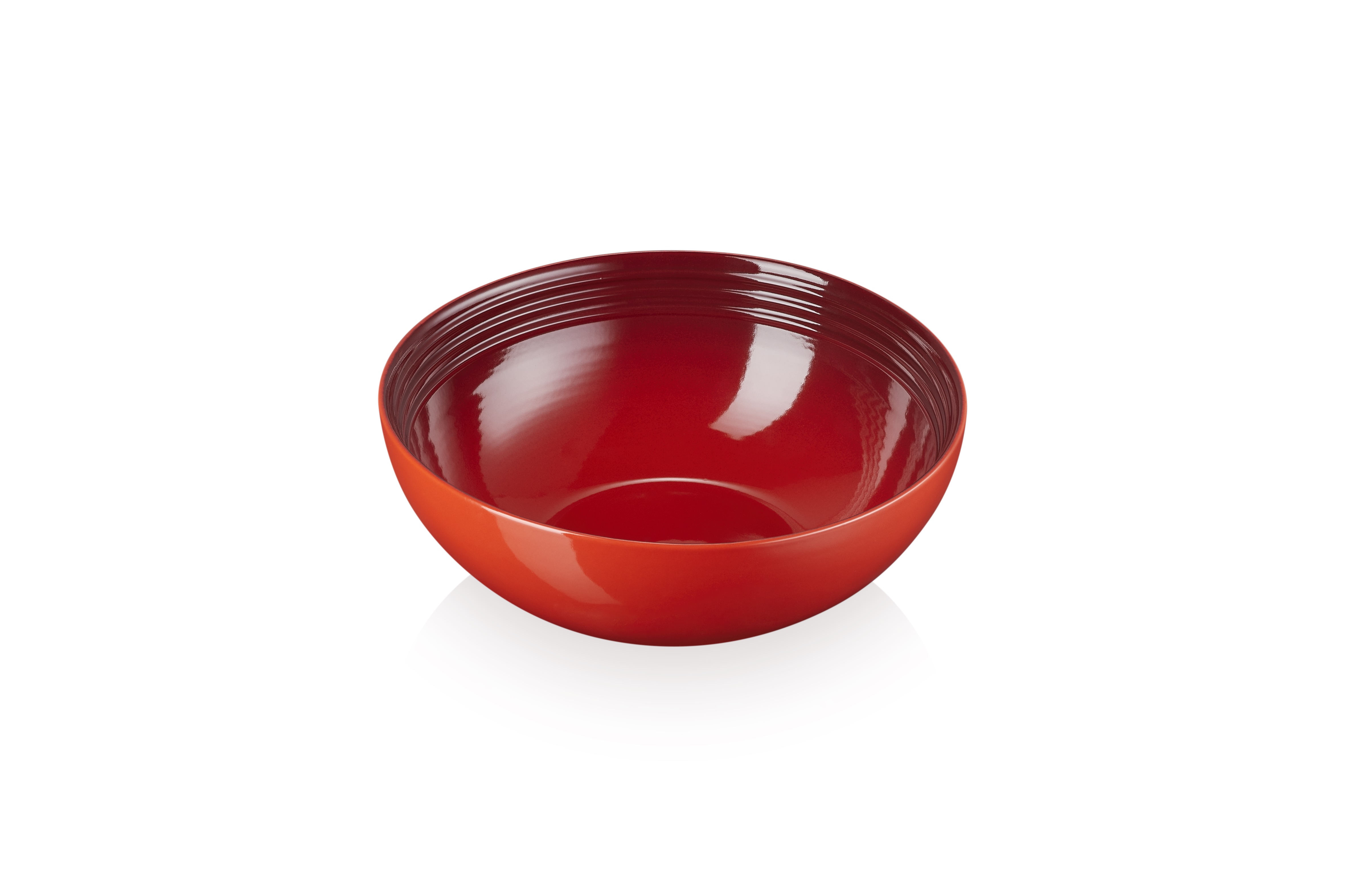 Le Creuset Salatschüssel Ø ca. 24cm Kirschrot