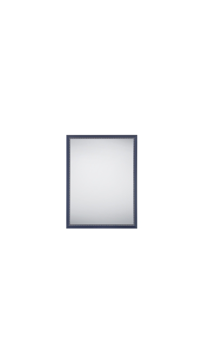 Mirrors & More Spiegel NADINE ca. 34x45cm in Farbe Schwarz-Gold