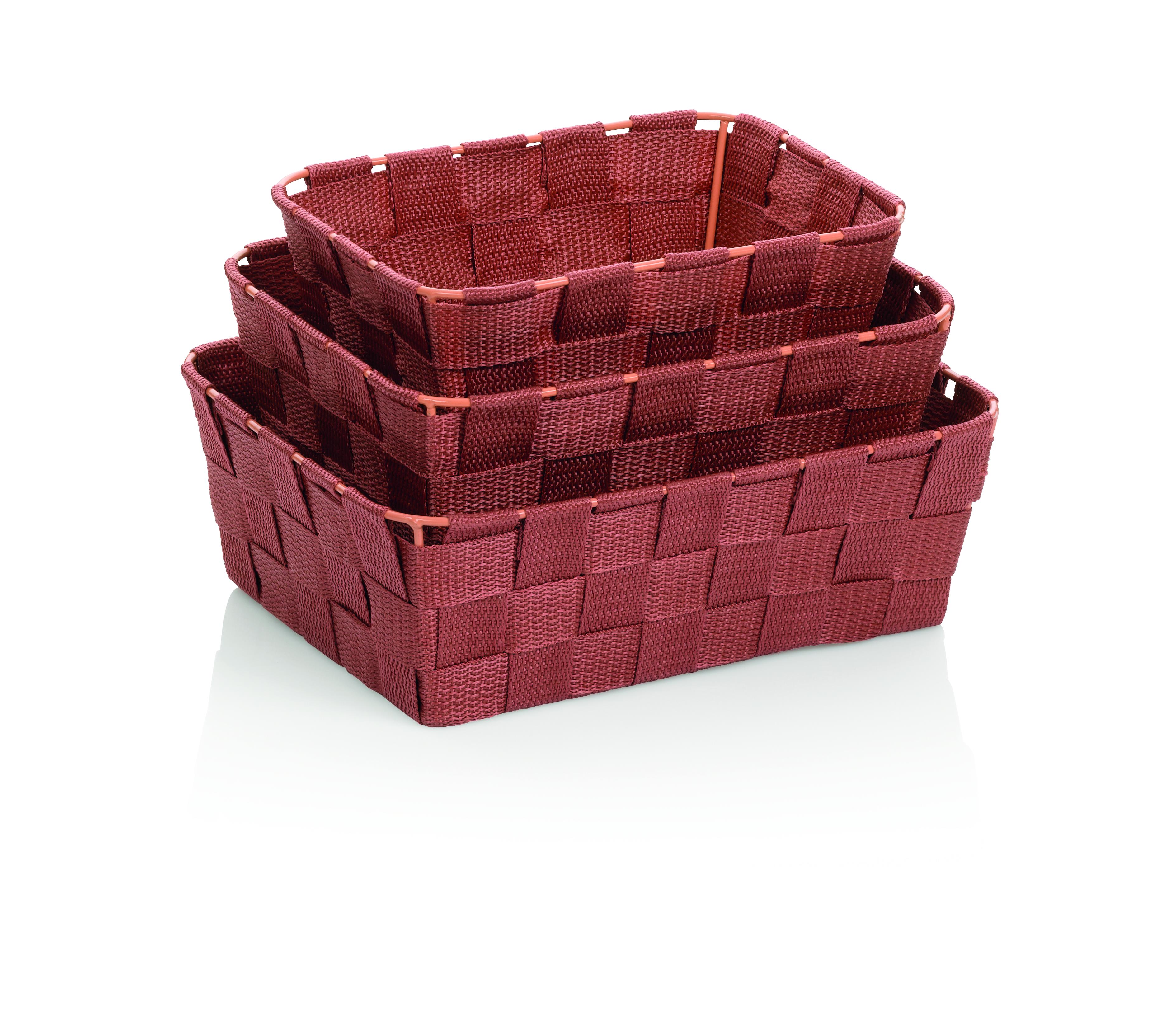 Kela Korb-Set ALVARO in Farbe terra