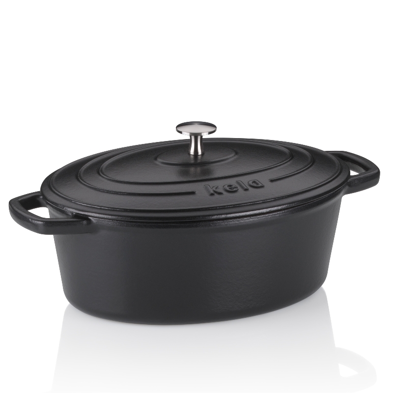 Keck & Lang Bräter CALIDO 4 Ltr. in schwarz