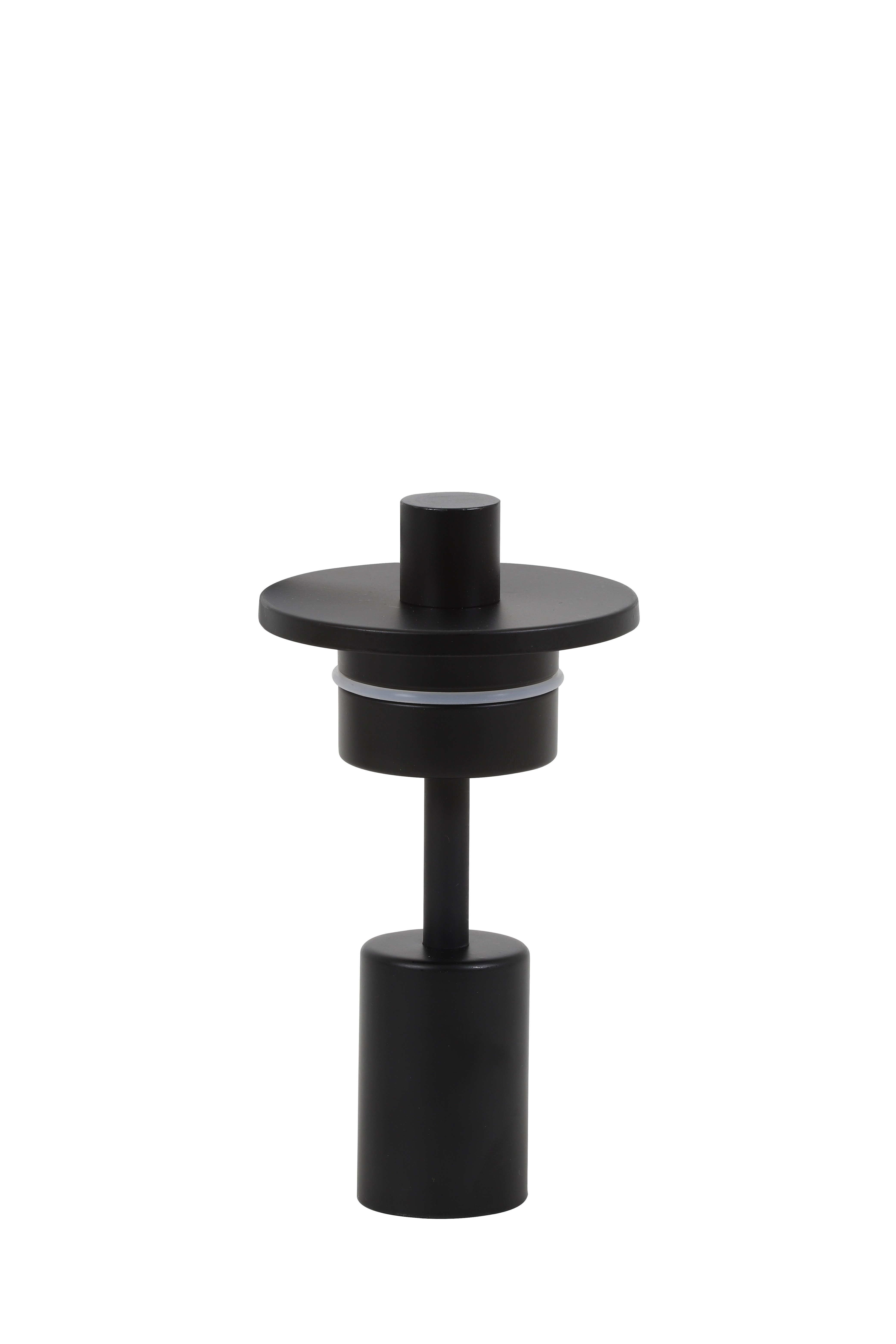 Light & Living Elektrizität für Vase Possando in Schwarz matt