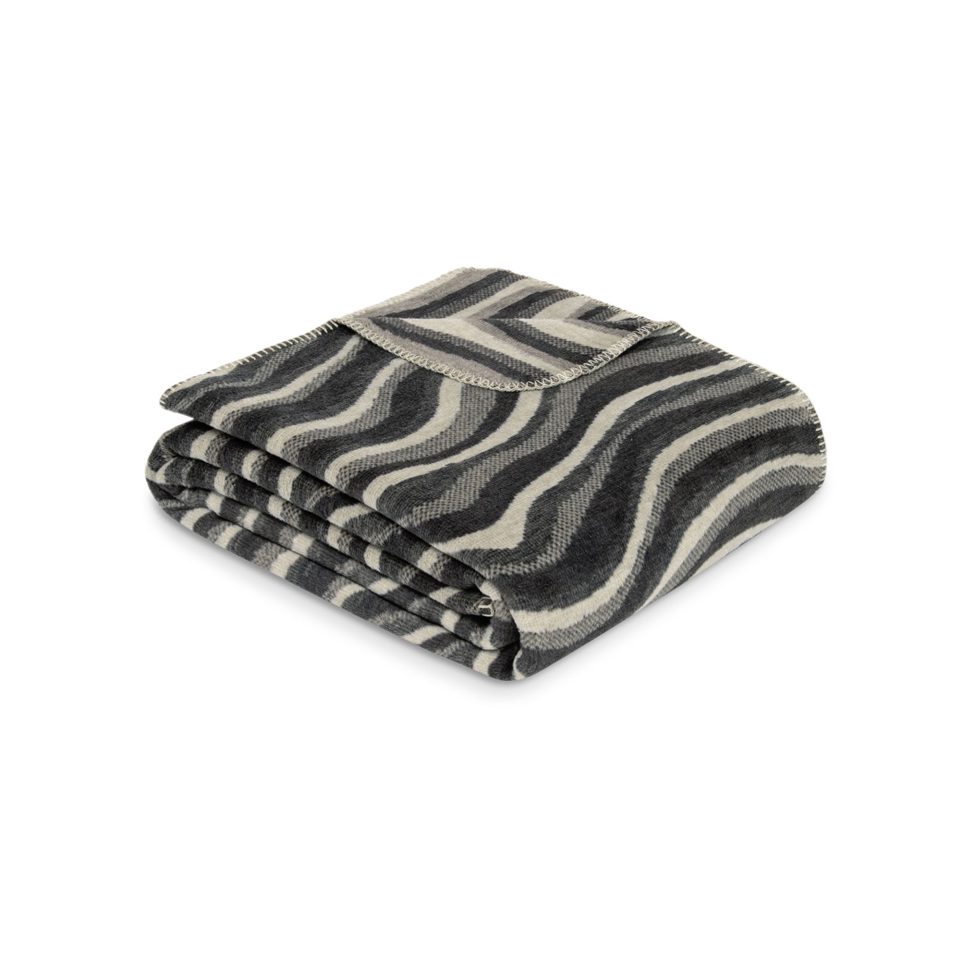 Ibena Jacquard Decke Savannah SAVANNAH ca. 150 x 200 cm in braun/beige, ca.150x200cm