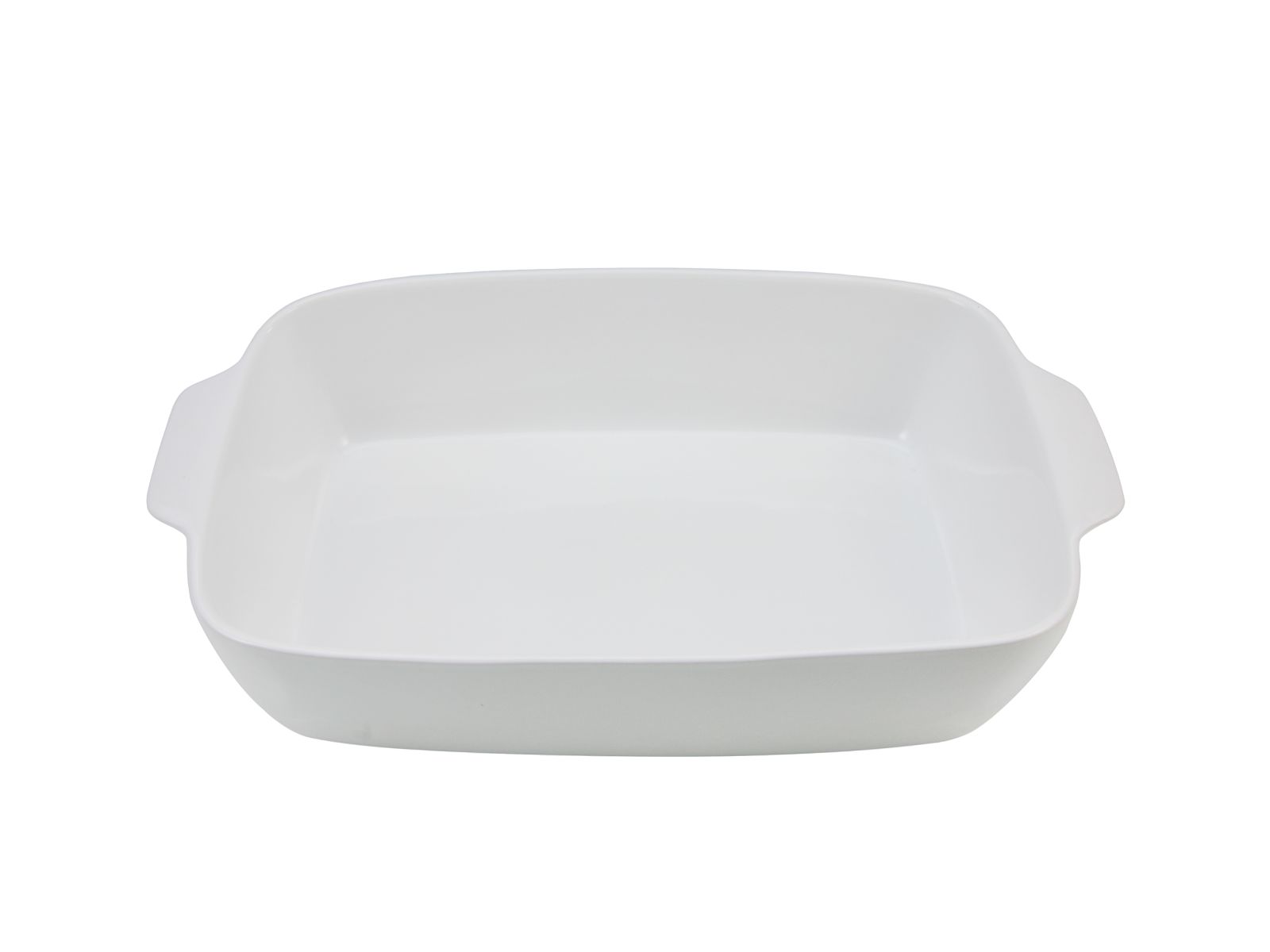 CreaTable Auflaufform Big in Farbe Weiß glänzend