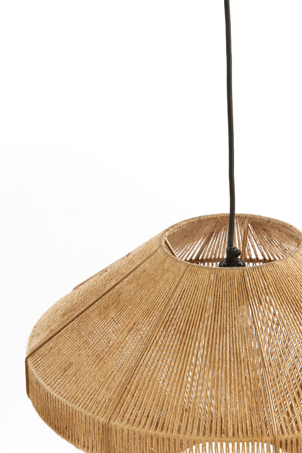 Hängeleuchte MALLOW in Jute natural