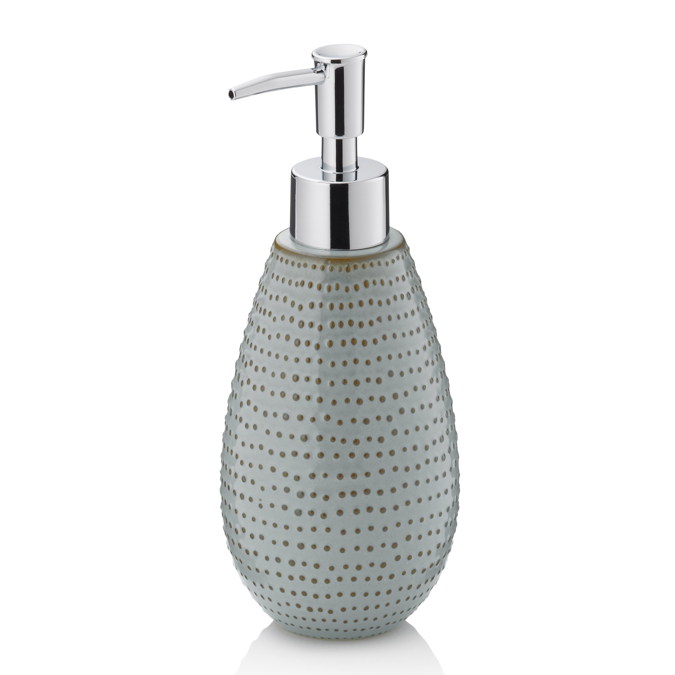 Keck & Lang Seifenspender Dots in Graubraun