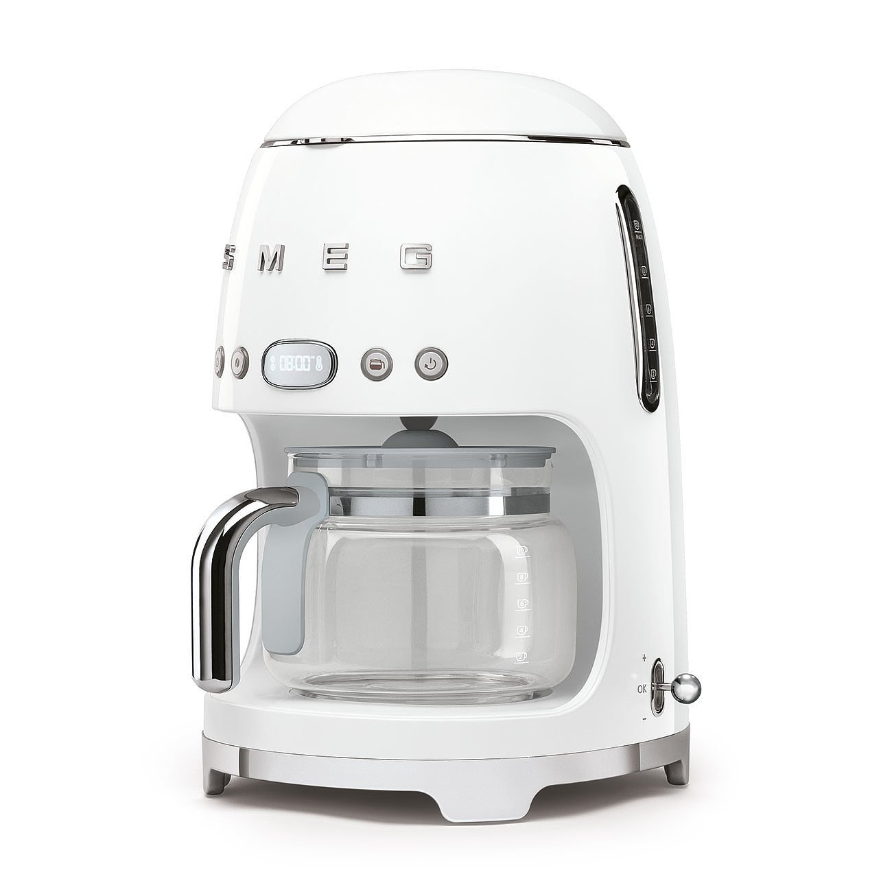 Smeg Filterkaffee-Maschine ca. 1,4l in weiß