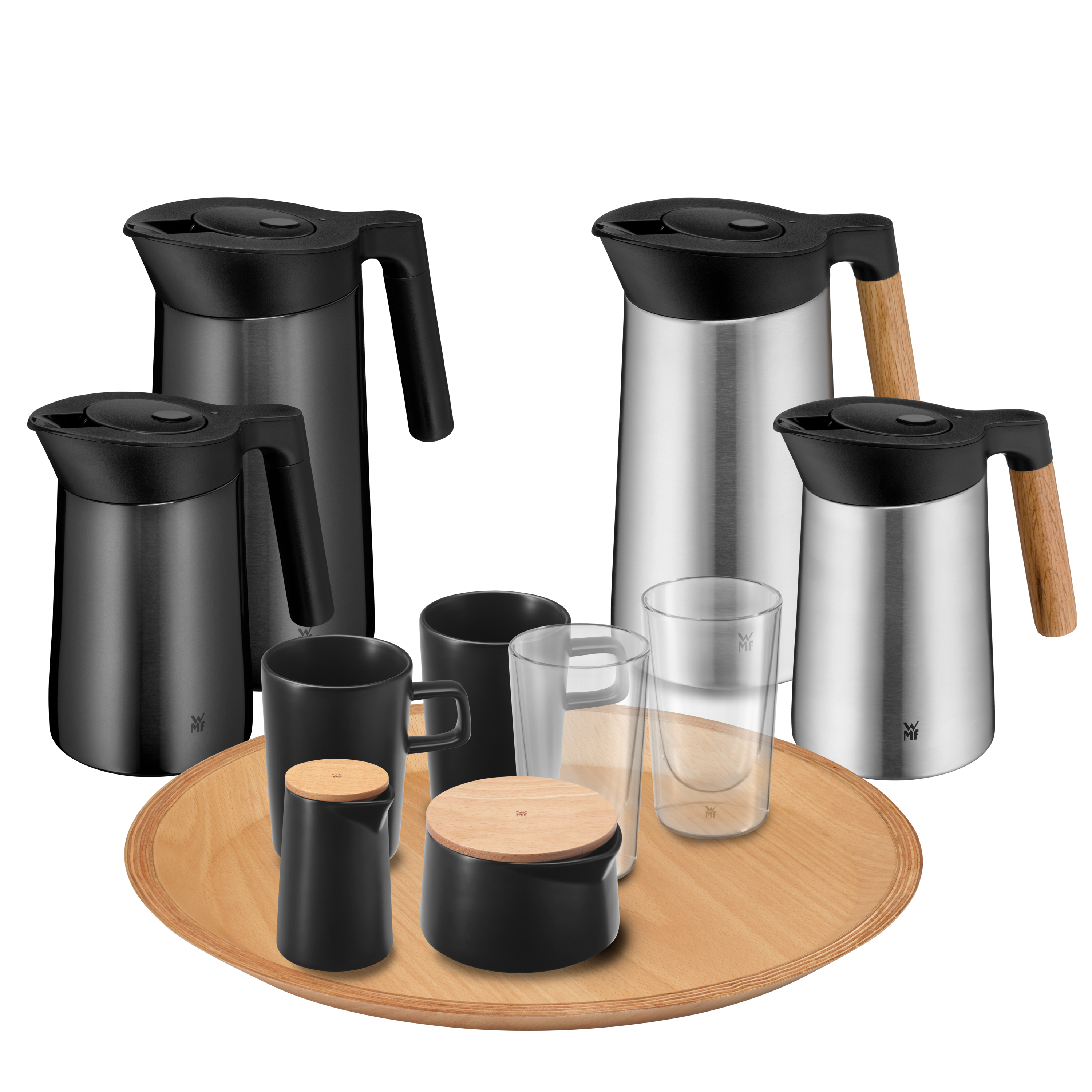 WMF Kineo Zuckerdose in schwarz