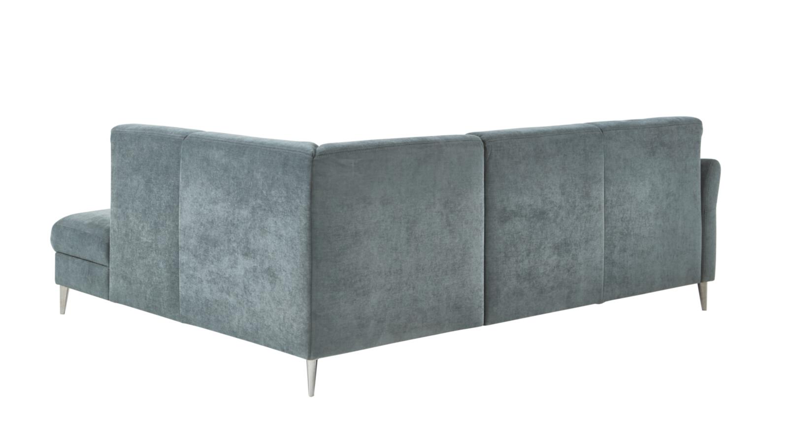 Polipol Polstergruppe OS-PP1204 ca. 237x190cm in Stoff Vera steel, Couch, Mobiliar