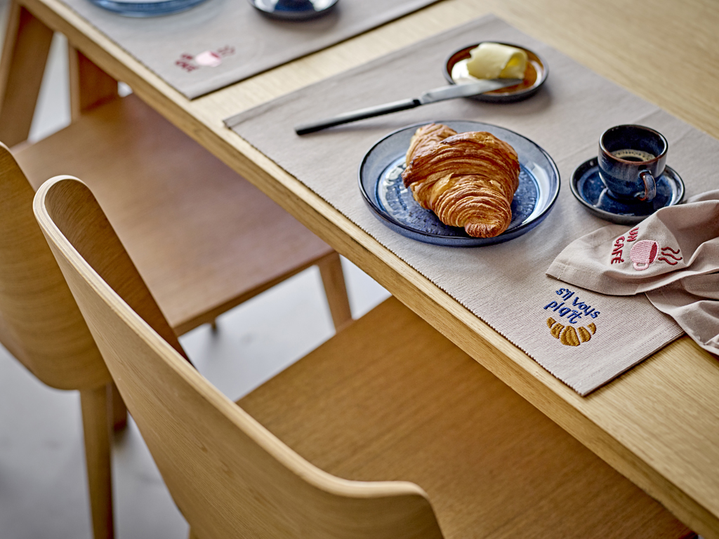 F&H Stoffservietten BISTRO in Farbe Braun