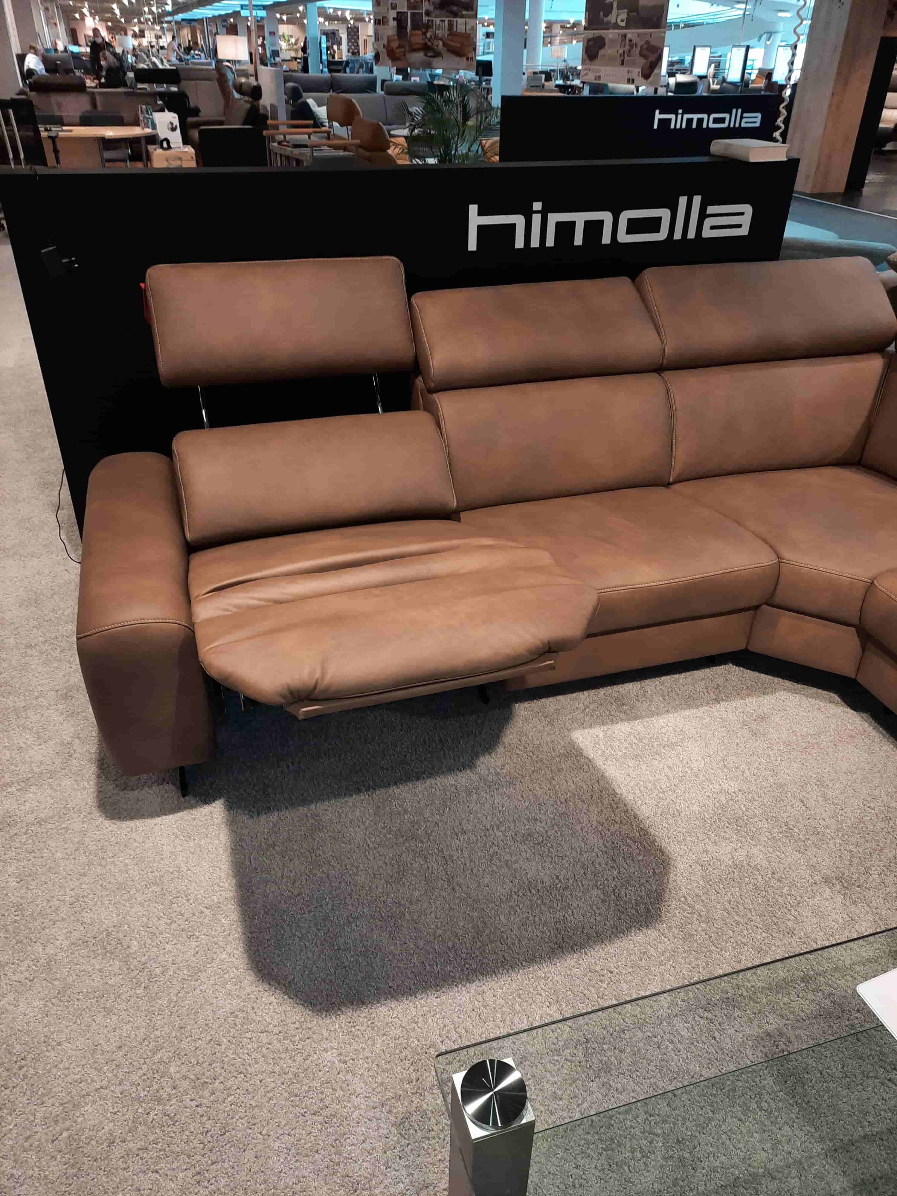 Himolla Polstergruppe 1180 Leder braun inkl. Wall-Free-Funktion