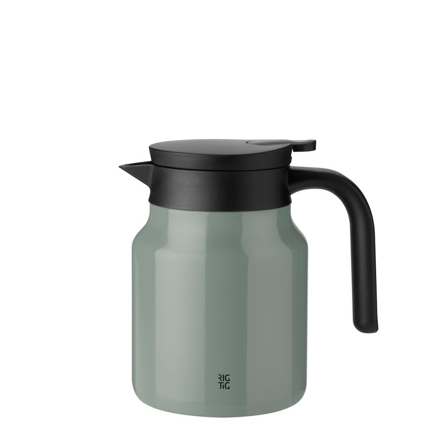 Stelton Isolierkanne THERM-IT 09l in Farbe khaki
