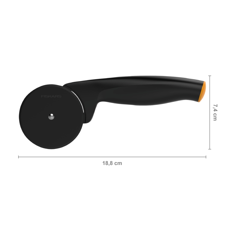 Fiskars Pizzaschneider FUNCTIONAL FORM in Farbe Black/Orange