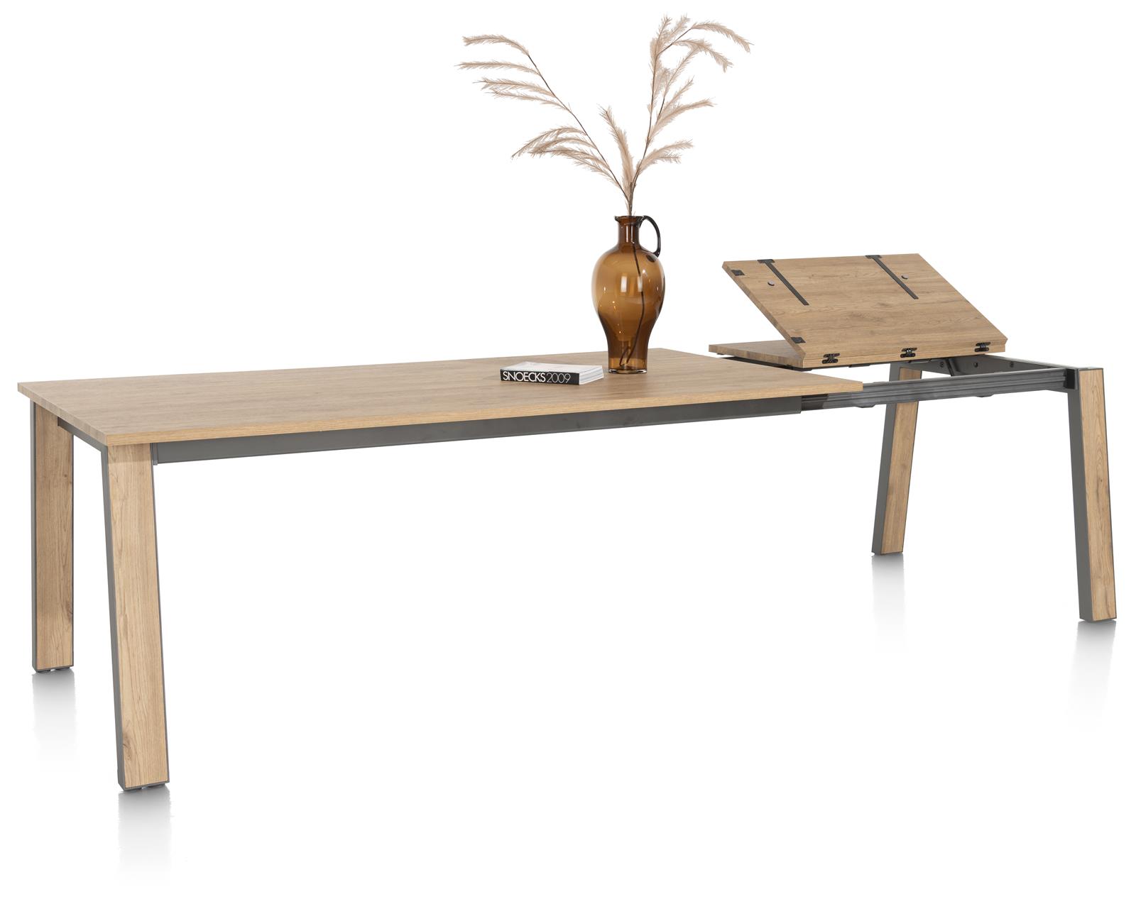 Henders & Hazel Ausziehtisch DELMONTE ca. B120 H77 T150 cm in Eiche natur