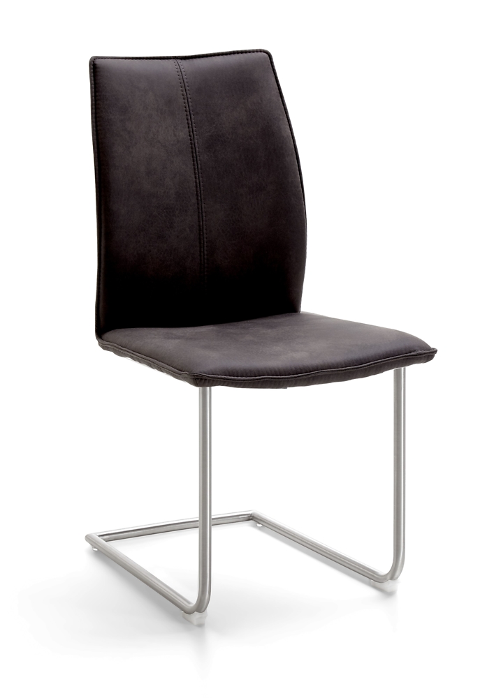 Niehoff Stuhlgruppe 3-tlg. CAPRI ca. B46 H93 T57 cm in Stoff Vintage Aberdeen stone, Stuhl, Mobiliar