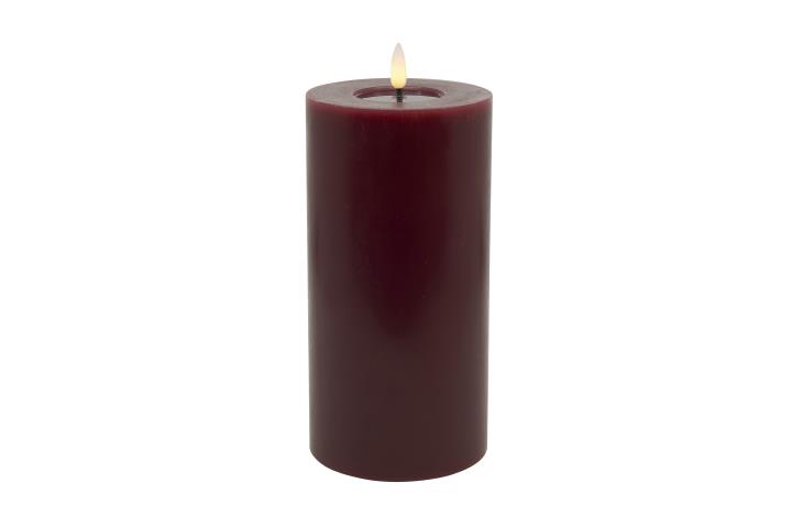 LED-Stumpenkerze Basic 2 LED STUMPENKERZE BASIC in Rot L.C. Wholsaler LED Stumpenkerze Basic LED Stumpenkerze Basic in