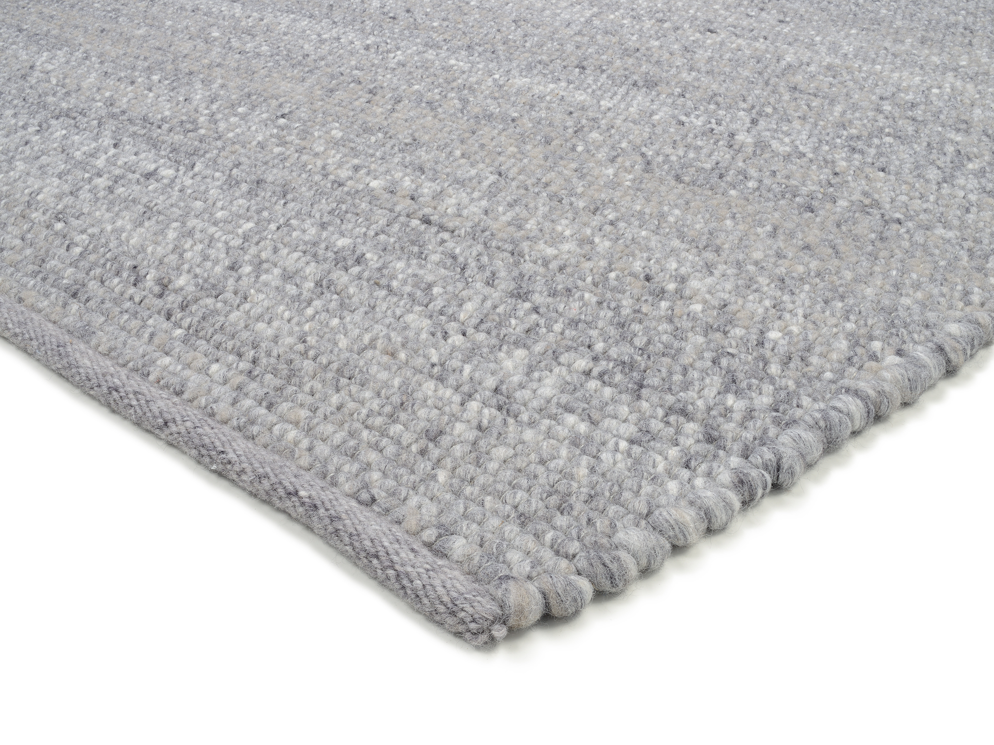 OCI Handwebteppich WIESENBRISE ca. 70x140 cm in Farbe grau