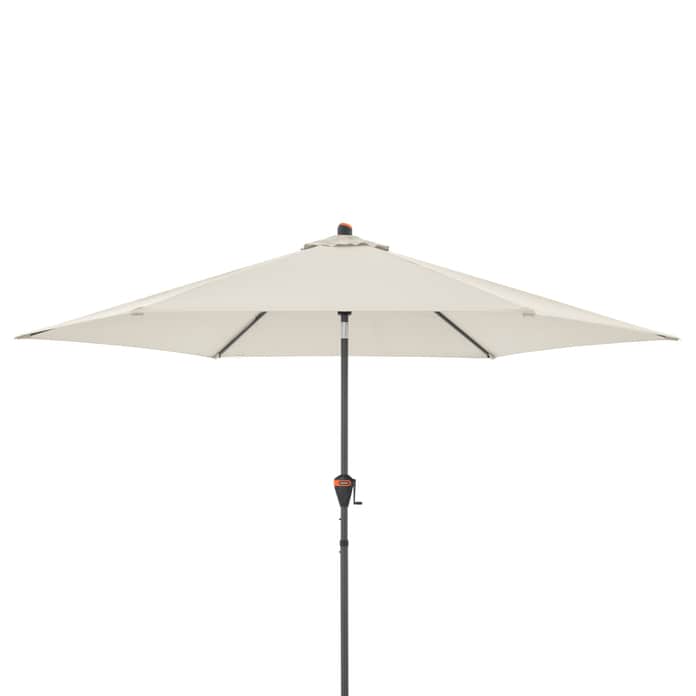 Doppler Schirm MYZONE AUTO TILT ca. 305cm in Farbe natur, Baldachin, Gebäude, Wohnen, Terrasse, Sonnenschirm