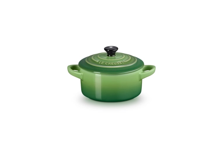 Le Creuset Mini-Cocotte 10cm Bamboo Green Le Creuset Mini-Cocotte 10cm Bamboo Green