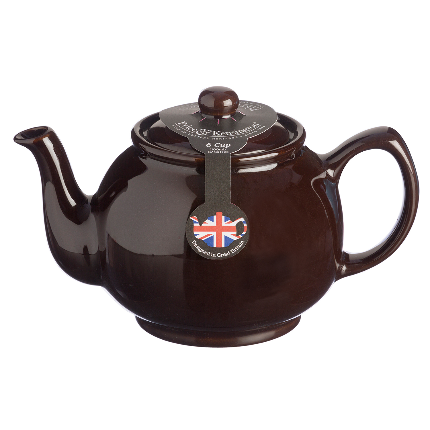 Price & Kensington Teekanne klassisch, braun, 6 Tassen Price & Kensington Teekanne klassisch, braun, 6 Tassen
