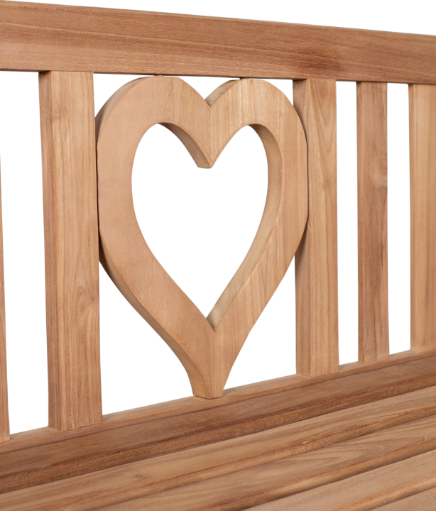 deVries Bank WOODIE in Basic Teak