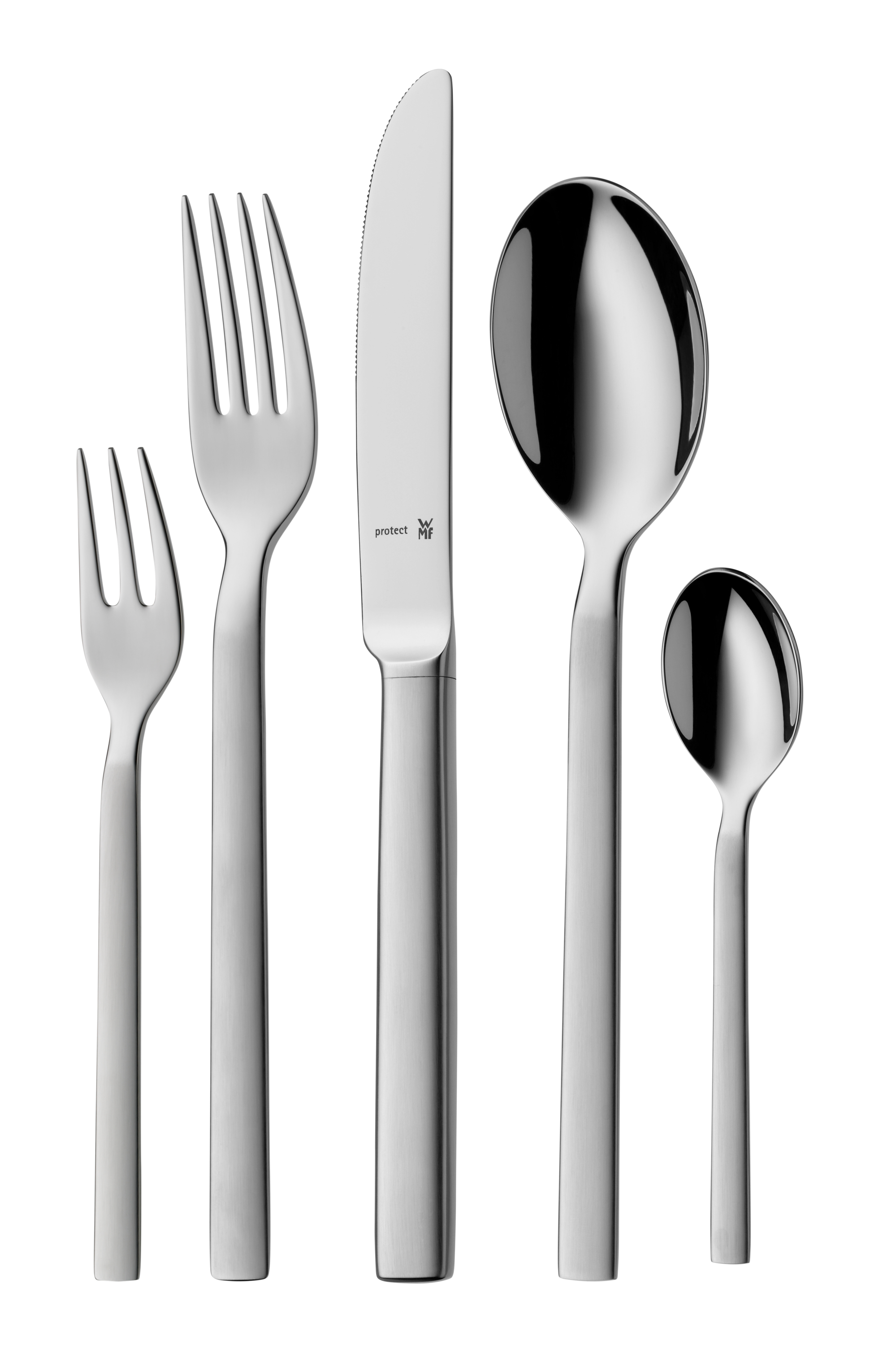 WMF Lyric Plus Besteck-Set, 66-teilig in Edelstahl matt