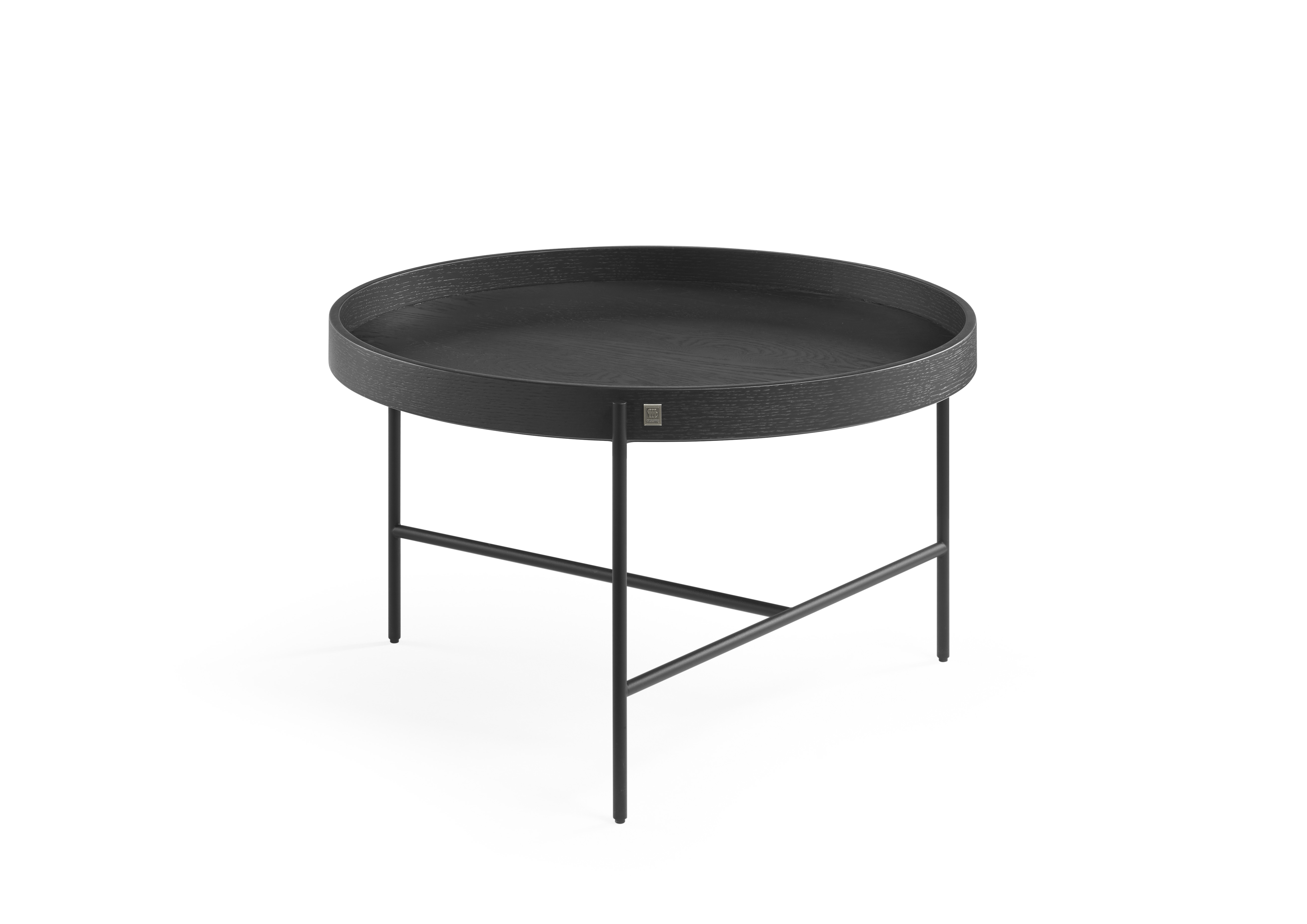 Musterring Couchtisch JustB! in Eiche schwarz lackiert furniert Musterring Couchtisch JustB! in Eiche schwarz lackiert furniert