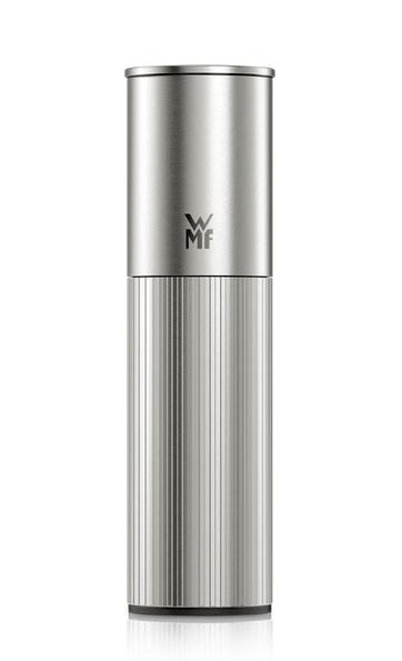 Gewürzmühle Signature Steel in Gewürzmühle Signature Steel in , Stählerner Flakon, Thermobecher, Edelstahl, Streifendesign, Metallic