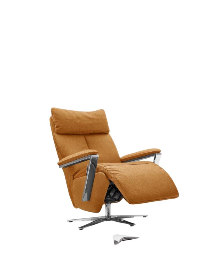 Relaxsessel RELAXA FEELING XC in Gelb Relaxsessel RELAXA FEELING XC in Gelb, Sessel, Relaxsessel, Schaukelstuhl, Bezug-Orange, Verstellbarer Sessel