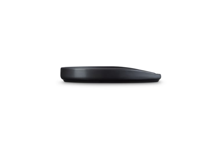 Le Creuset Löffelablage 16cm in Farbe Schwarz matt Le Creuset Löffelablage Schwarz Matt Oval