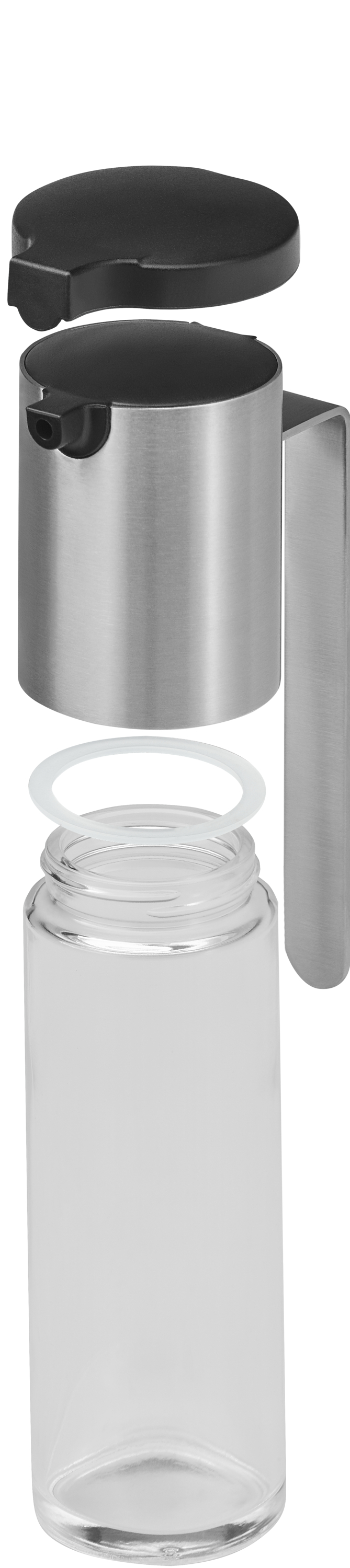 WMF Basic Essig/-Öldosierer, 120 ml in Edelstahl/transparent
