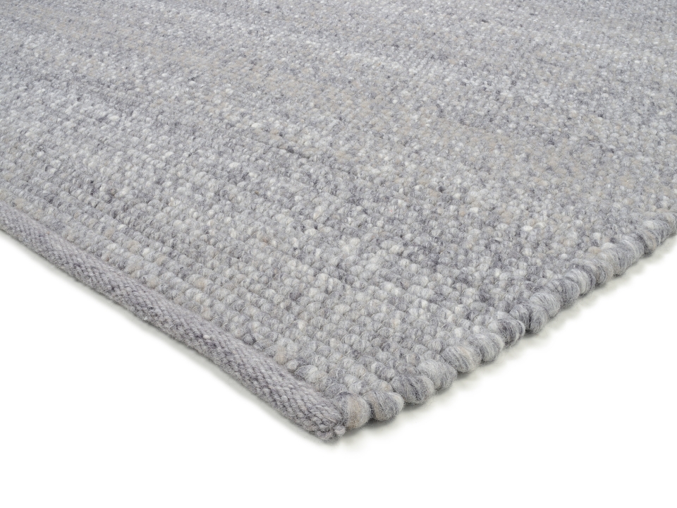 OCI Handwebteppich WIESENBRISE ca. 90x160 cm in Farbe grau
