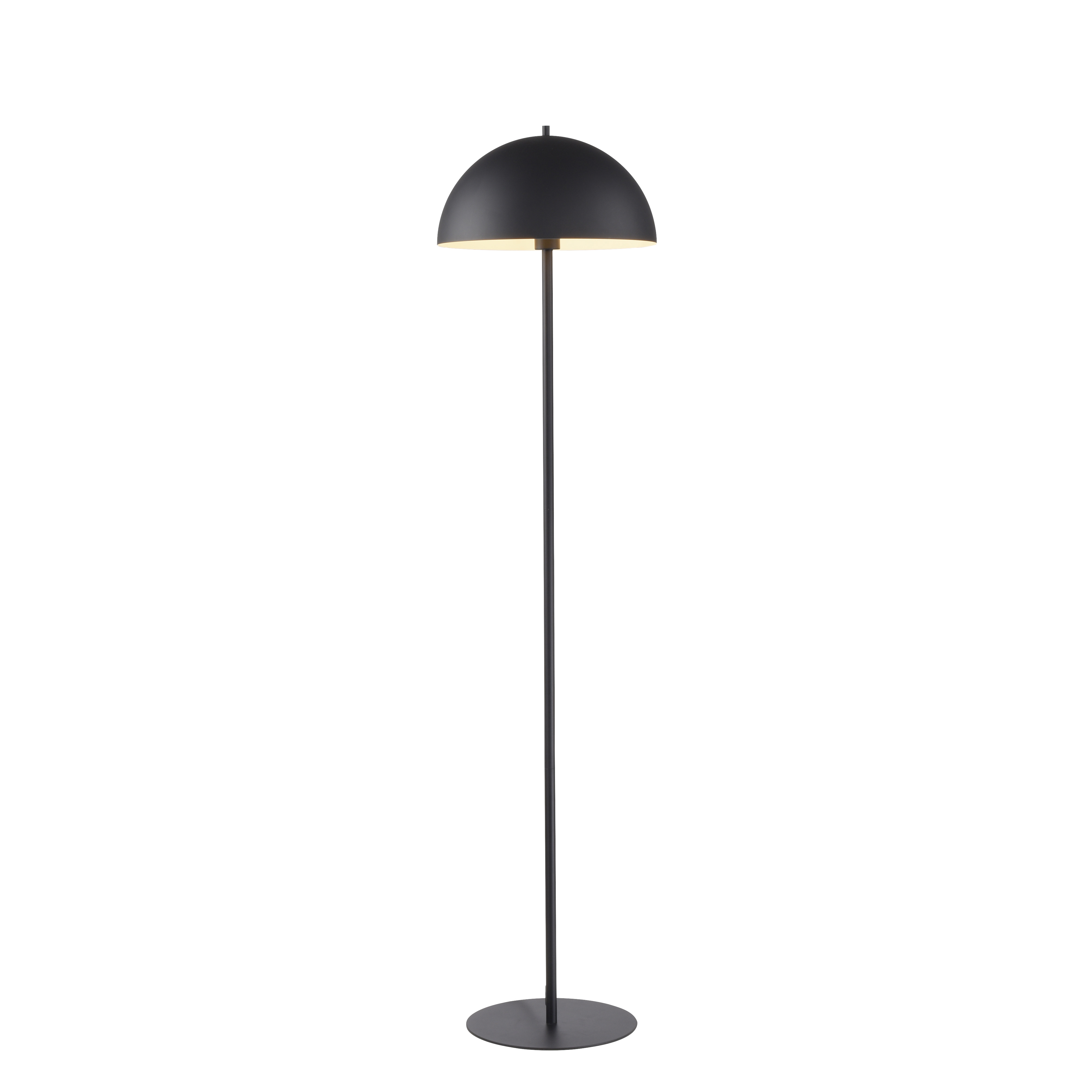 SCHÖNER WOHNEN-Kollektion Stehleuchte ALI in Schwarz, Lampe, Lampenschirm