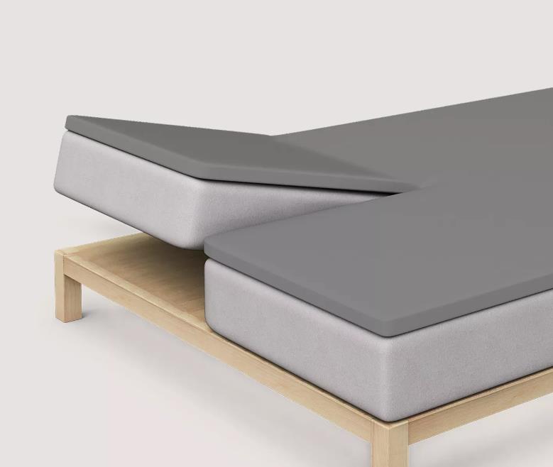 Schlafgut Pure Topper Spannbettlaken 180x200-200x220 cm in ca. 180x200 -200x220 cm, Moebel