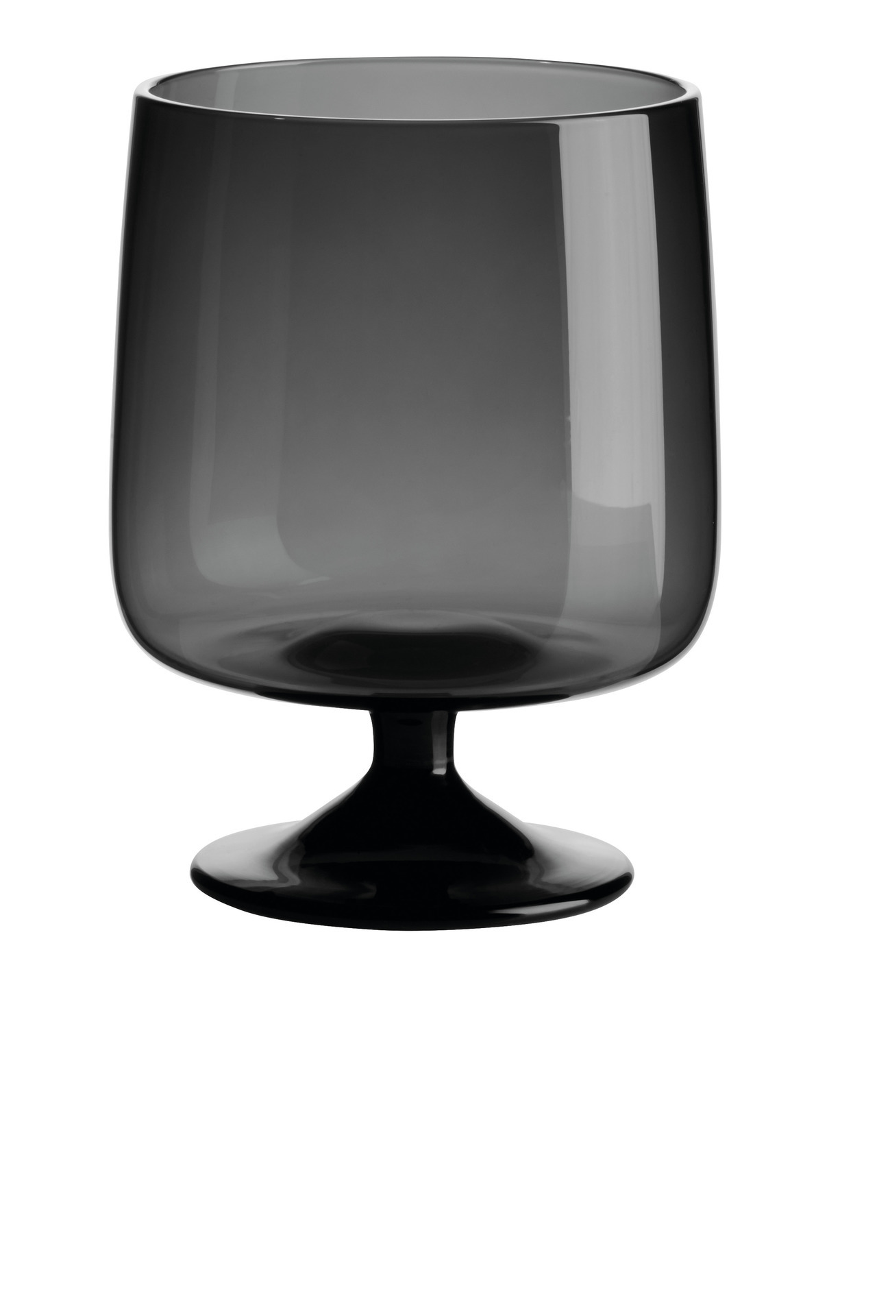 ASA Selection Stielglas SARABI in Farbe grau glänzend