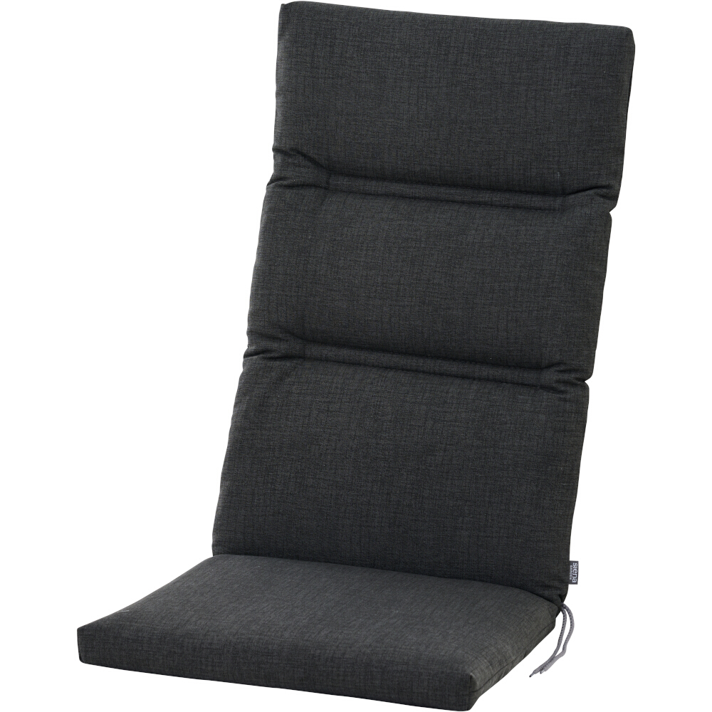 Gautzsch Sesselauflage COMFORT ca.120 x 48 x 7 cm in Stoff anthrazit