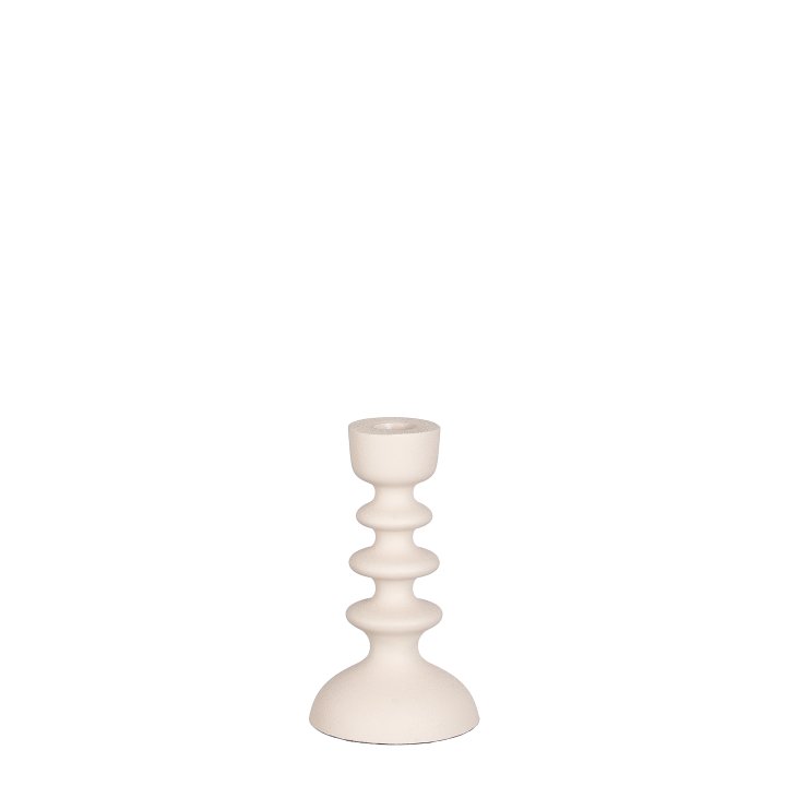 Edelman Kerzenständer Salsa in Farbe off white