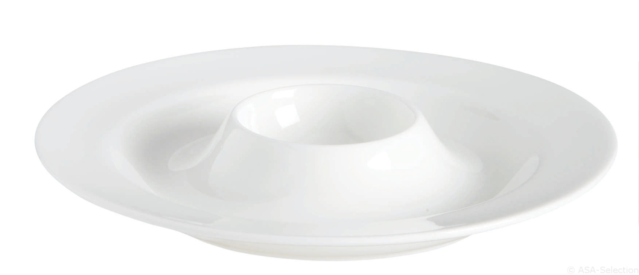 ASA Selection Eierbecher ATABLE in Farbe weiß glänzend