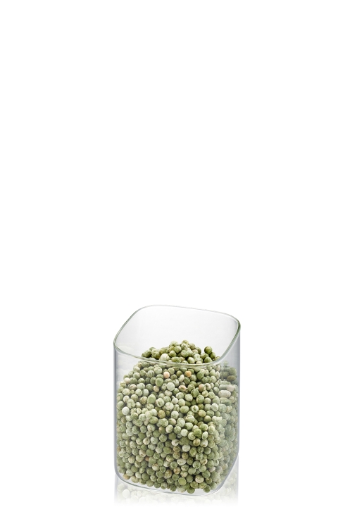 GEFU Vorratsdose PANTRY in Farbe schwarz/silber