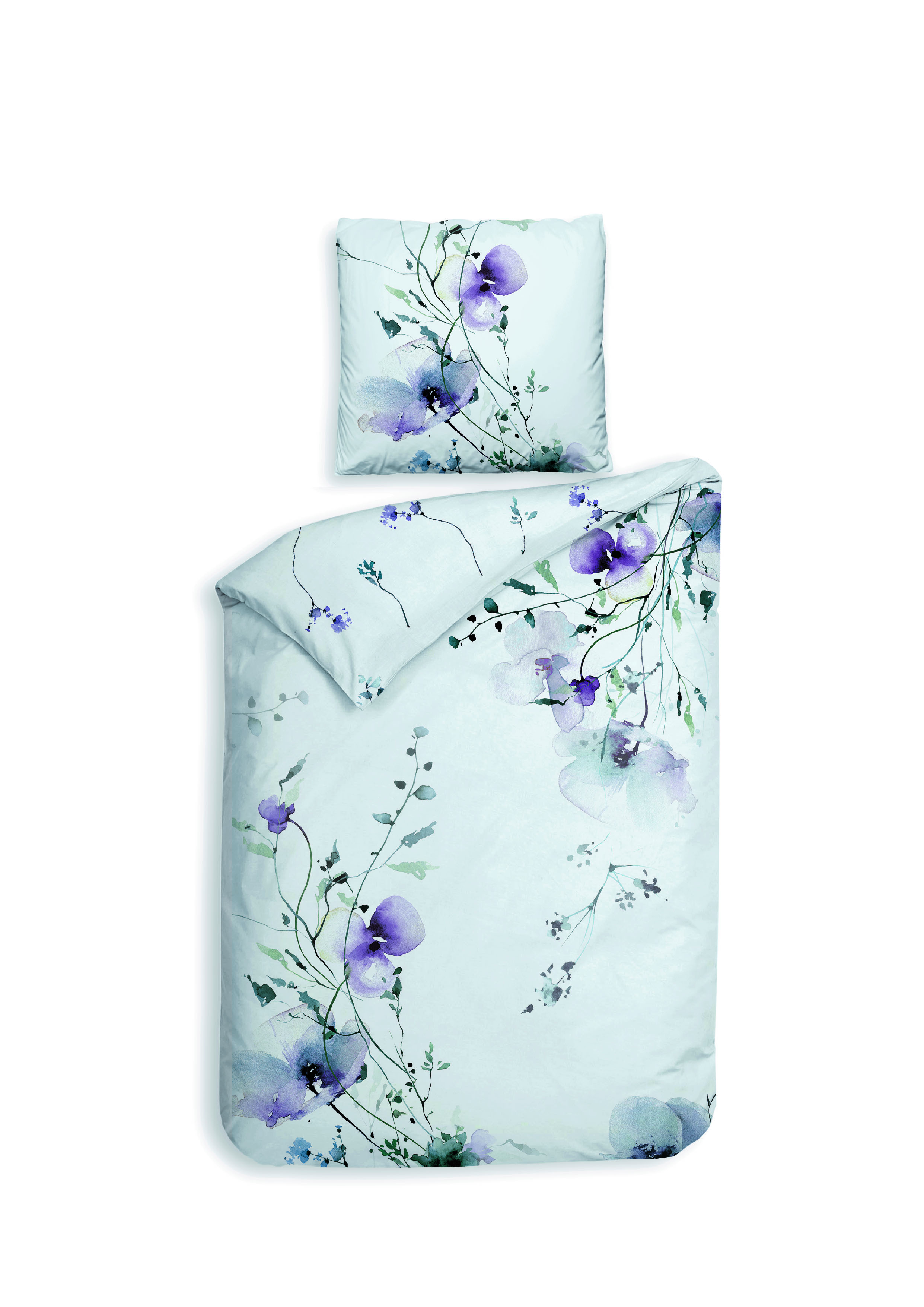 Heckettlane Bettwäsche ca. 135x200cm in Farbe White