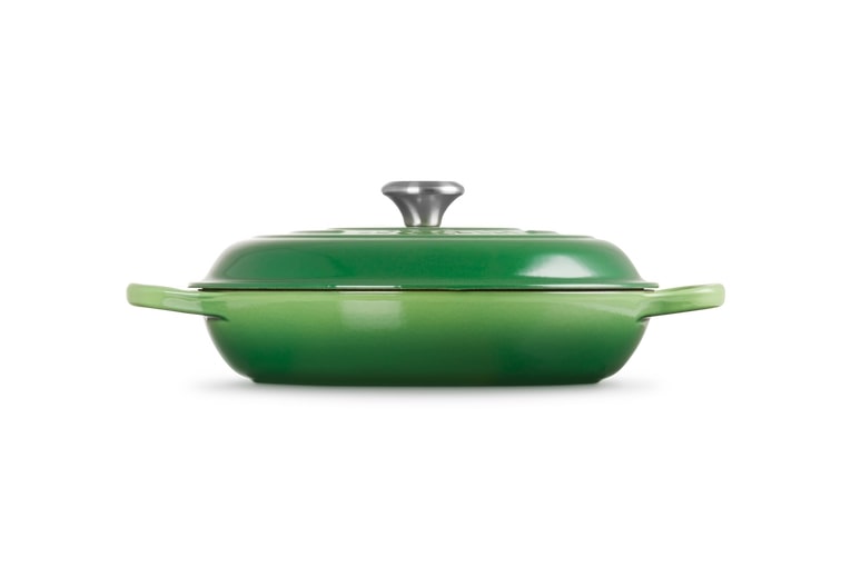 Le Creuset Gourmet-Profitopf Sig 30cm in Farbe Bamboo Green Le Creuset Gourmet-Profitopf Sig 30cm Bamboo Green
