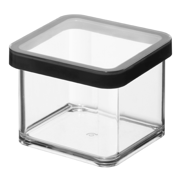 Rotho Premium Dose LOFT in Farbe Schwarz
