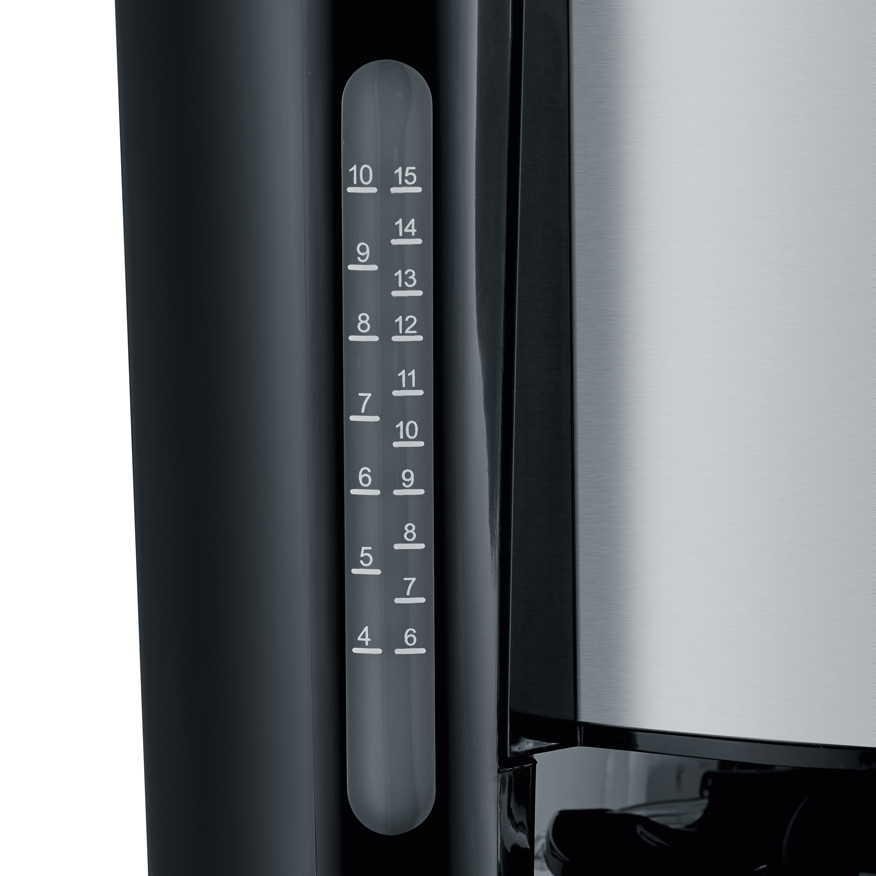 Severin Filterkaffeemaschine KA 4823 in Edelstahl gebürstet/schwarz