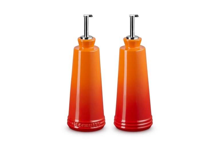 Le Creuset Essig- und Ölset 0,3L SIGNATURE in Farbe Ofenrot Le Creuset Essig- und Ölset Ofenrot
